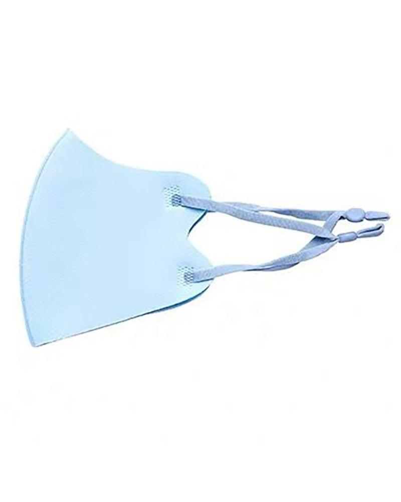 

Ice Silk Breathable Mouth Mask Washable And Reusable, Light blue