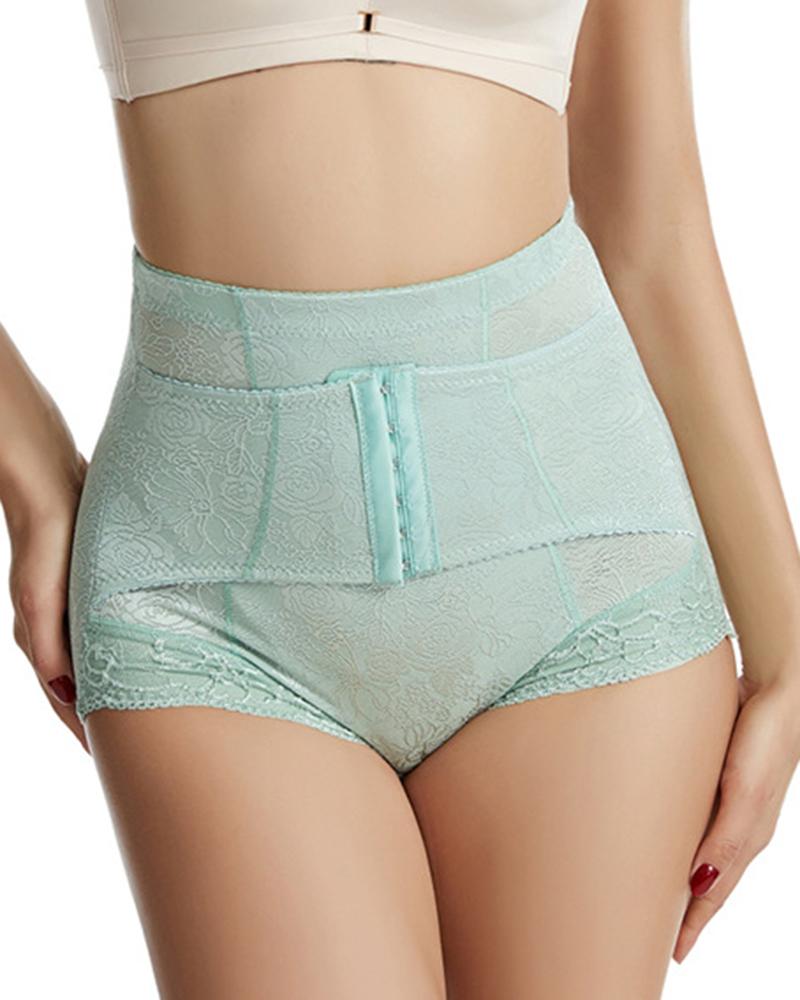 

Butt Lifting Tummy Control High Waist Shapewear Panty, Green