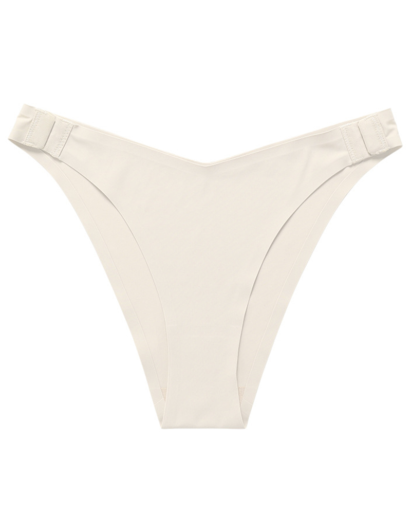 

Side Hook Seamless Breathable Panty, Beige