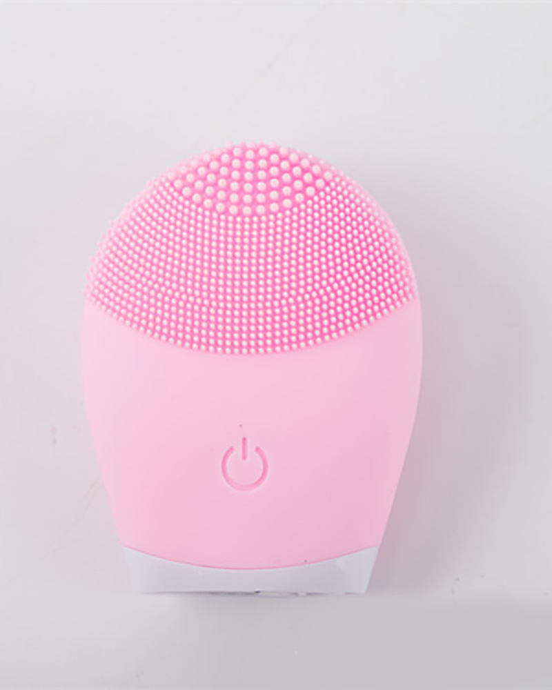 

Silicone Electric Cleansing Brush, Pink