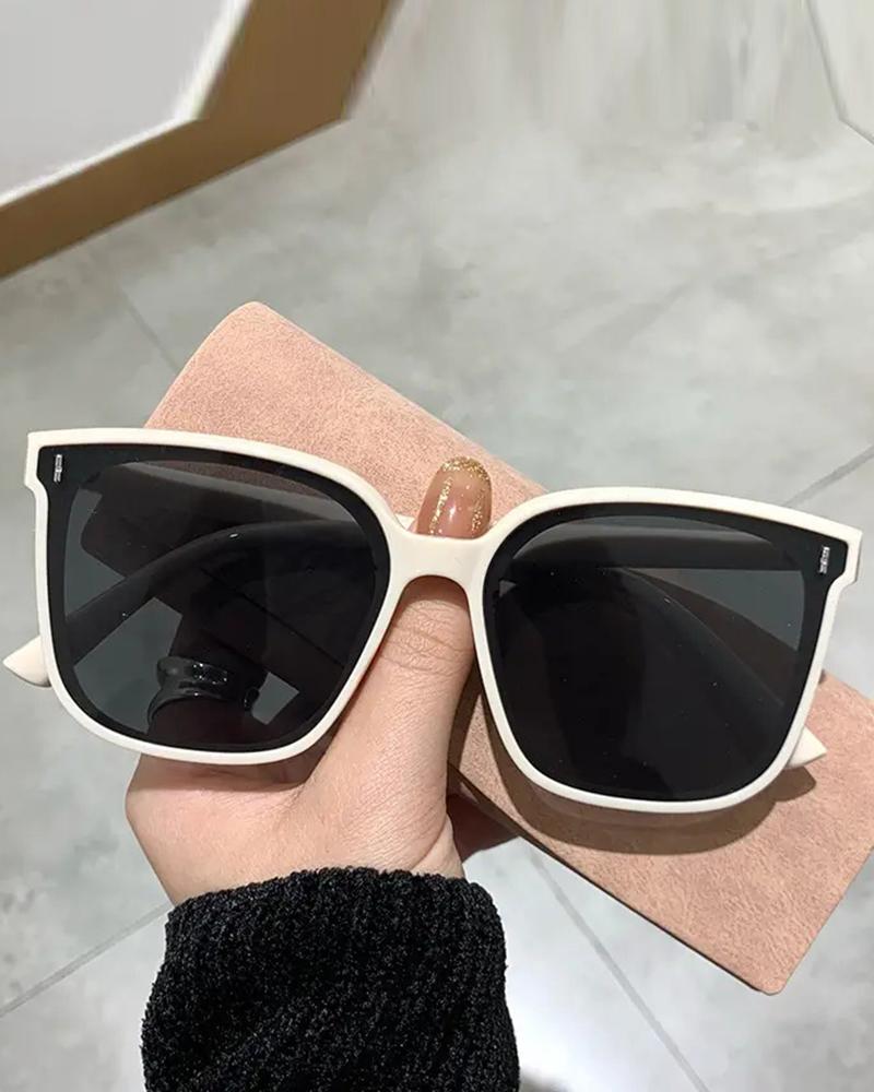 

1Pair Vintage Shades Big Square Sunglasses, Style2