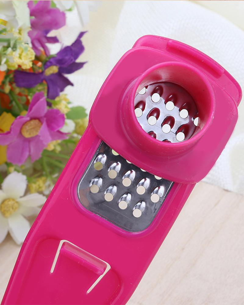 

Stainless Steel PP Garlic Presses Ginger, Pink