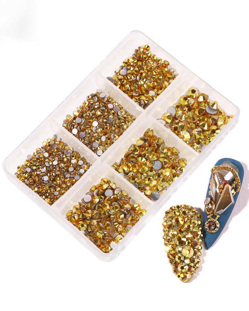 

1box Rhinestone Nail Art Decoration, Style3