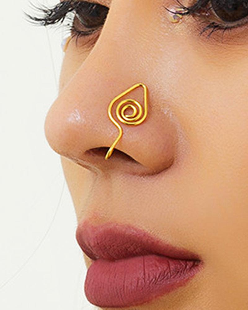 

1PCS Chain Nose Ring, Style2