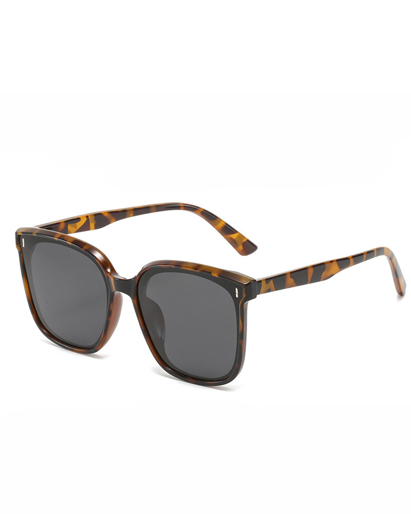 

1Pair Vintage Shades Big Square Sunglasses, Style1