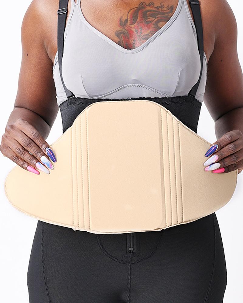 

Lipo Foam Compression Belly Ab Board Flattening Post Surgery Abdominal Board Liposuction, Apricot