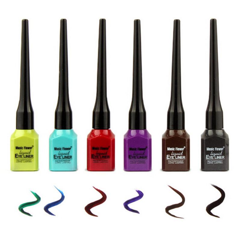 

2016 Hot Sales Gold Eye Liner Smooth Waterproof Cosmetic Makeup Double-end Eyeliner Pencil + Liquid Eyeliner Good Quality, Green