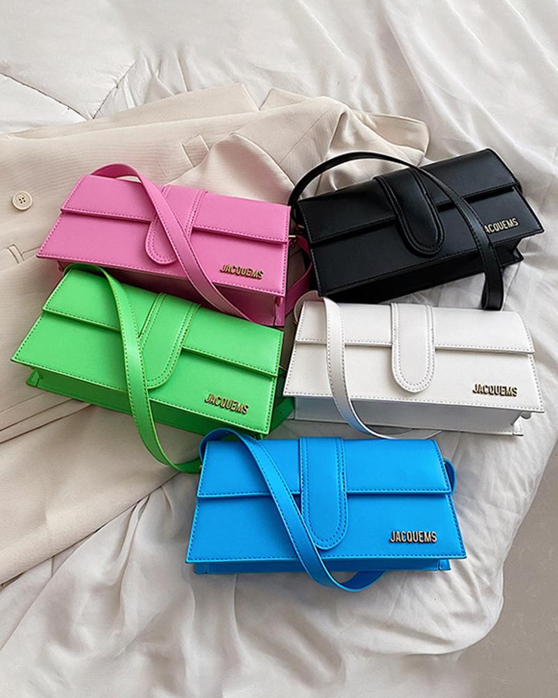 

Square Casual Crossbody Bag, Blue