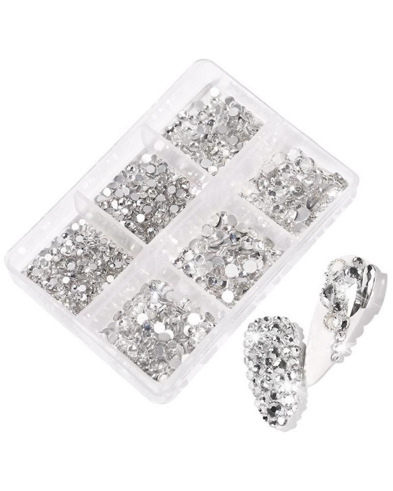 

1box Rhinestone Nail Art Decoration, Style1