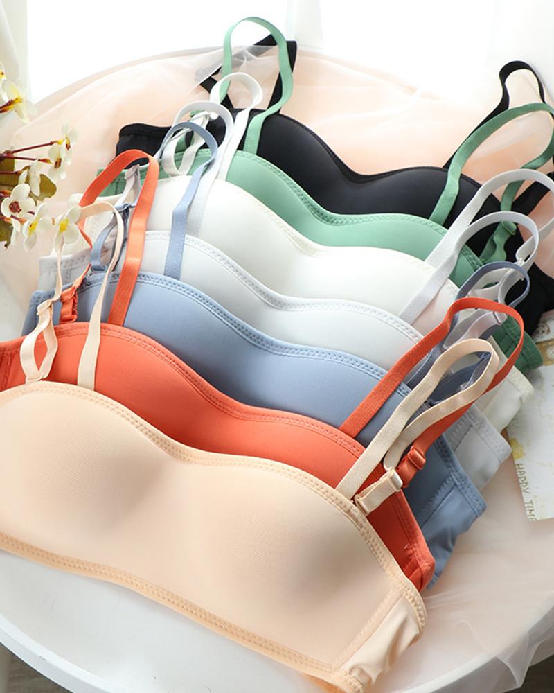 

Stay Put Seamless Wireless Lifting Bra, Nude