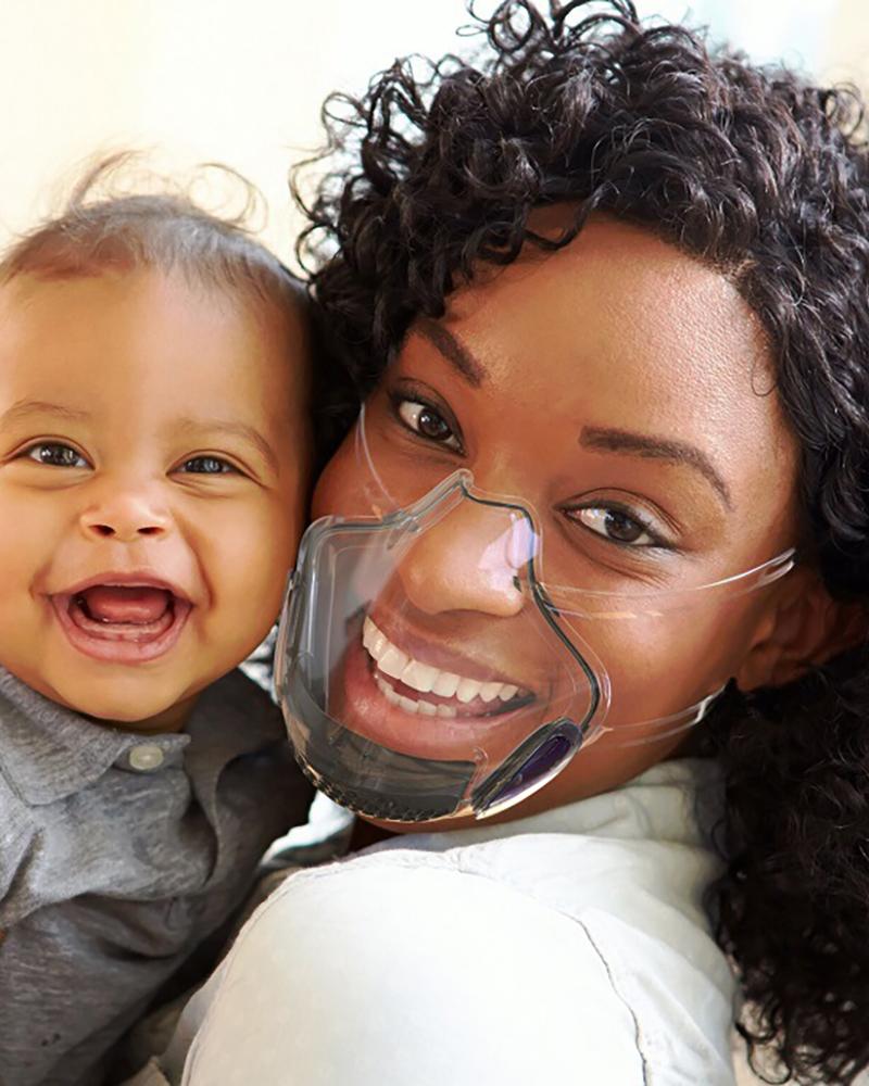 

Plain Visible Face Mask, Gray