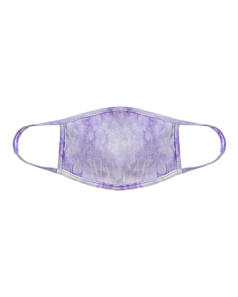 

Tie Dye Print Breathable Mouth Mask, Purple