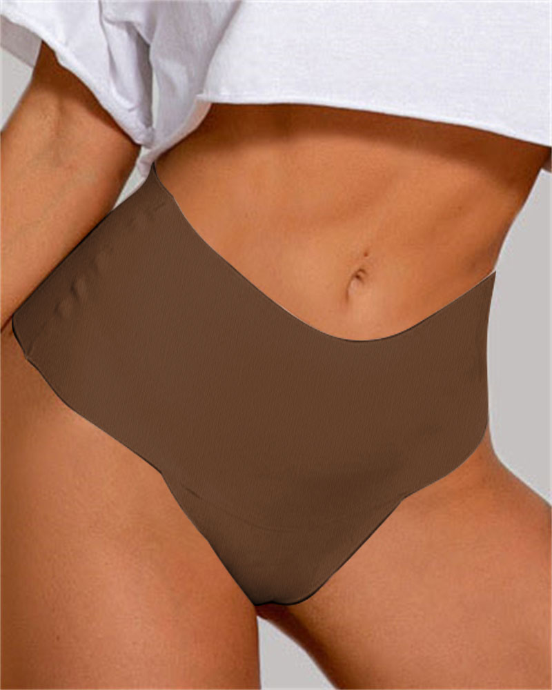 

Seamless High Waist Thong Panty, Style5