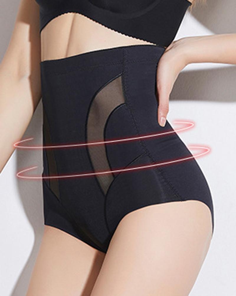 

Tummy Control Butt Lifting High Waist Shapewear Panty, Black