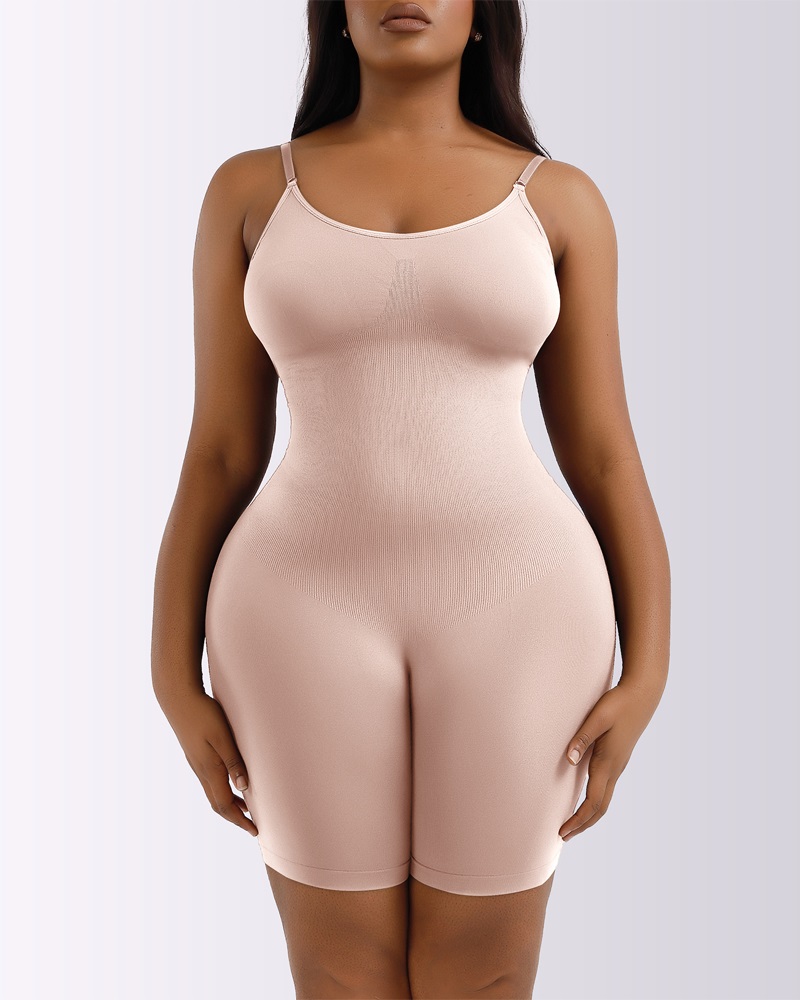 

Body Shaper Slimming Bodysuit Butt Lifting Tummy Control Shapewear, Nude