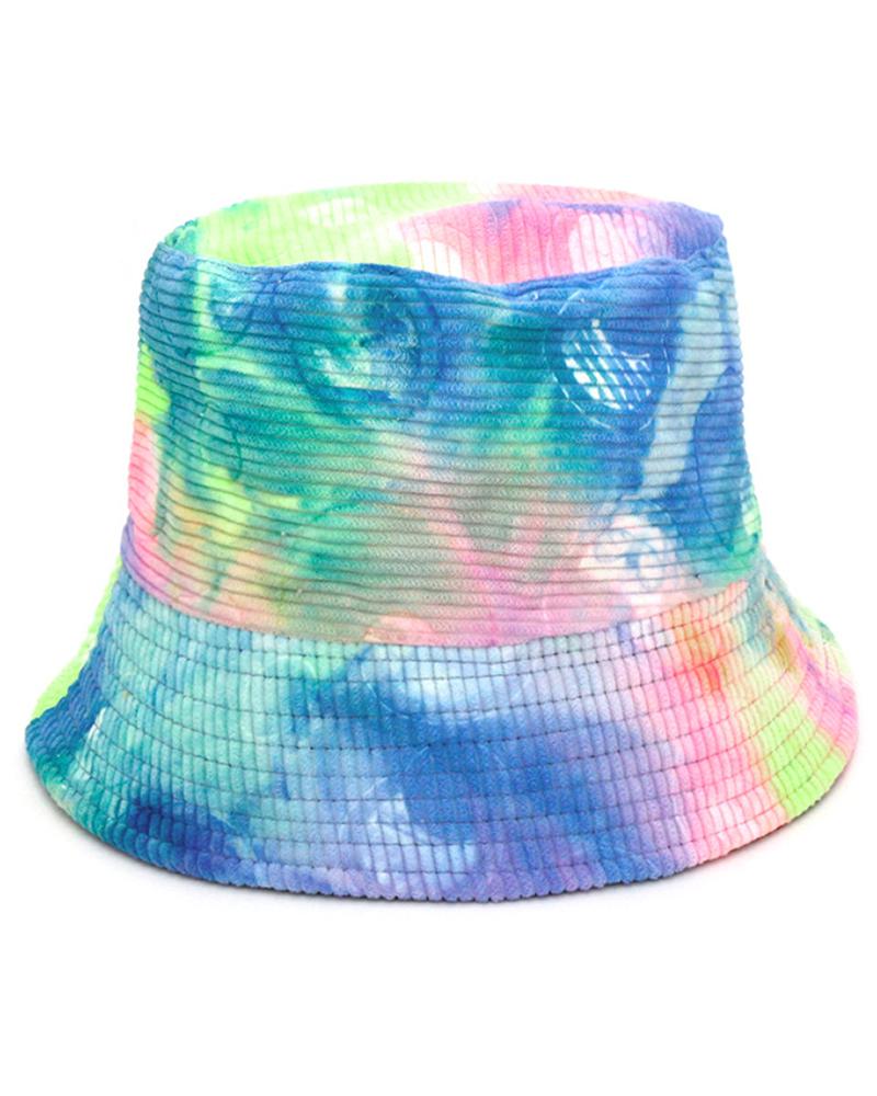 

Tie Dye Print Bucket Hat, Style2