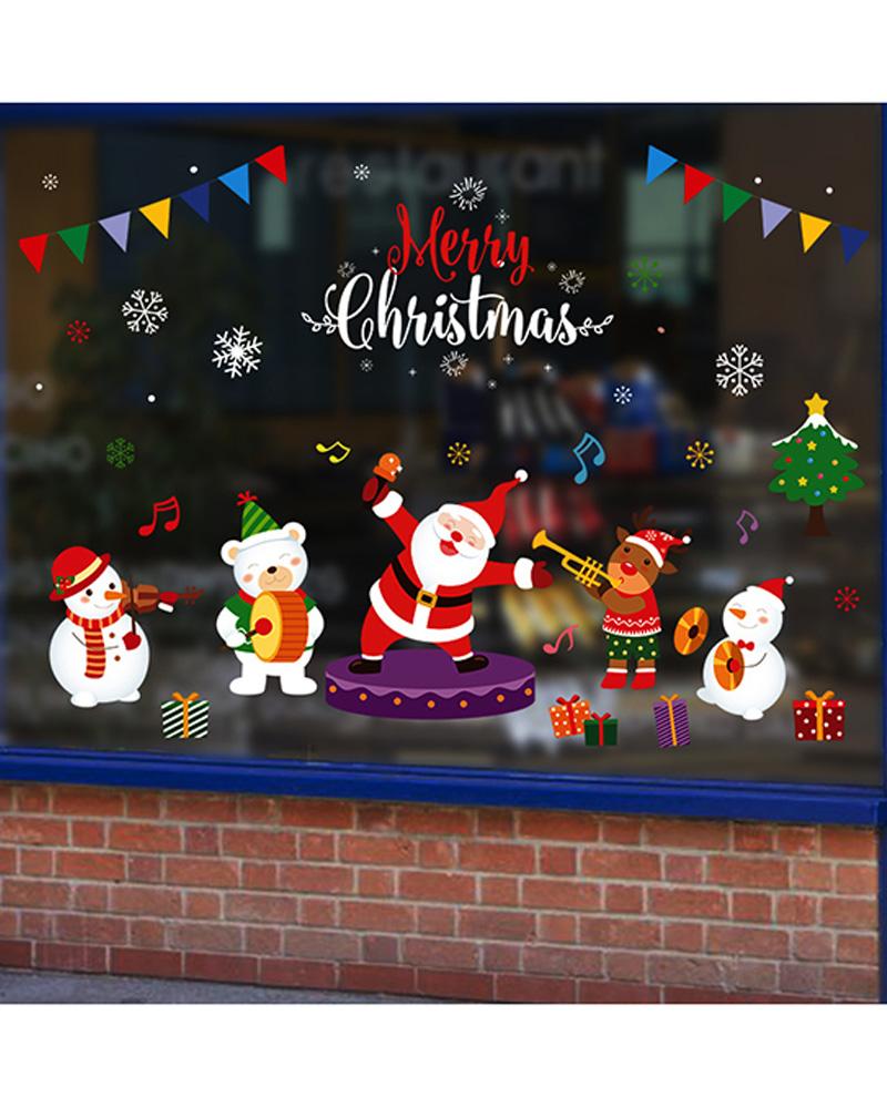 

1Sheet Christmas Window Sticker, Style10