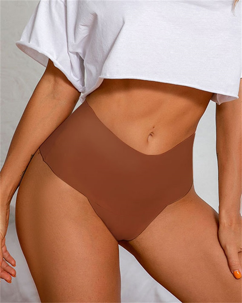 

Seamless High Waist Thong Panty, Style2