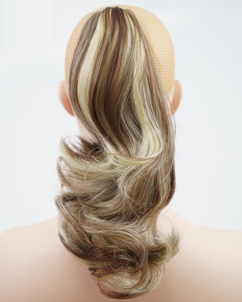 

Body Wave Hair Extensions Long Curly Ponytail Synthetic Hairpieces, Style5
