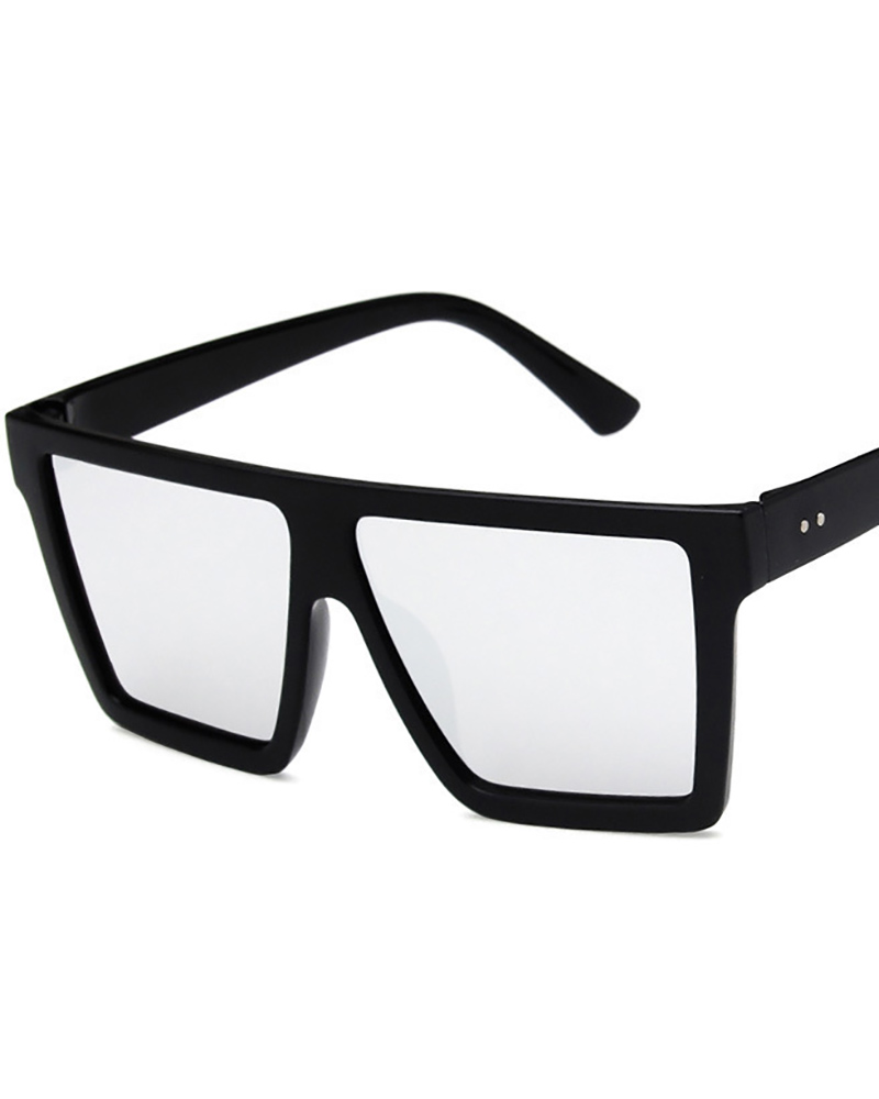

1Pair Square Frame Retro Sunglasses, Style3