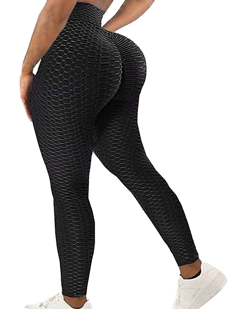 Net Textured Scrunch Leggings