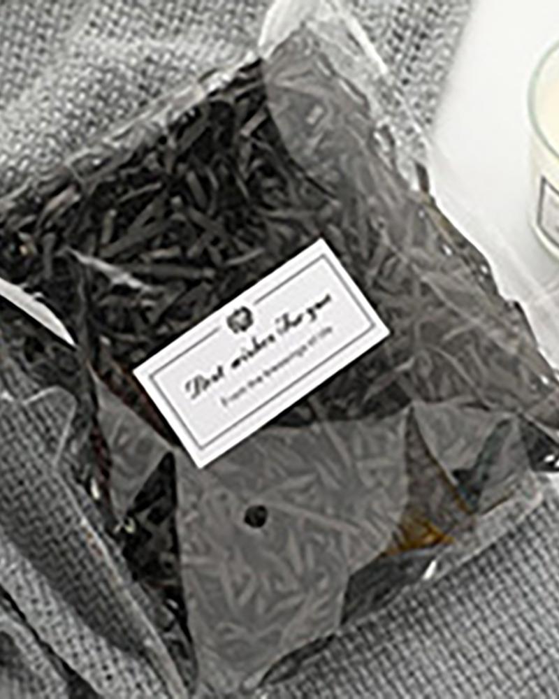 

1Pack Christmas Box Filler Grass Stuffer Raffia Shreds, Black