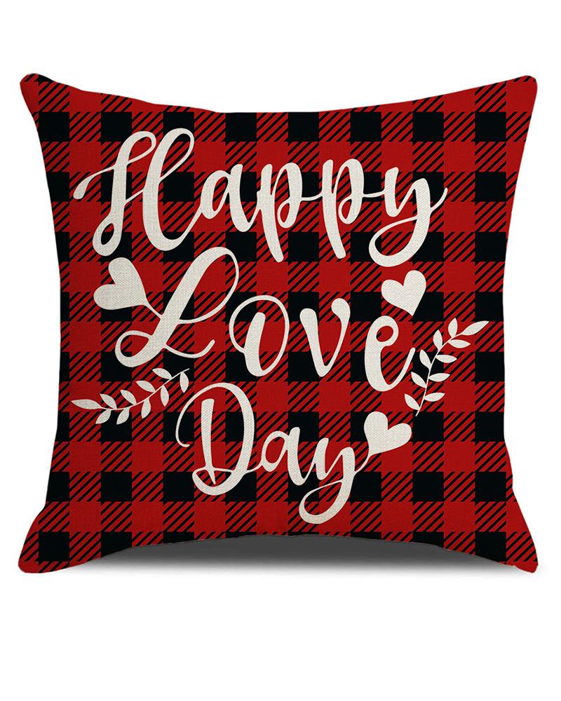 

1pc Valentine's Day Cushion Case Pillowcase 45×45cm Pillow Cover, Style3