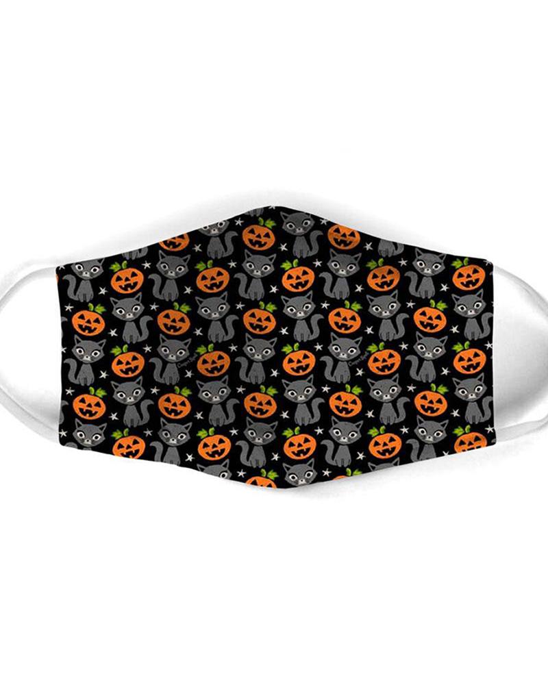 

Halloween Mixed Print Breathable Mouth Mask, Style7