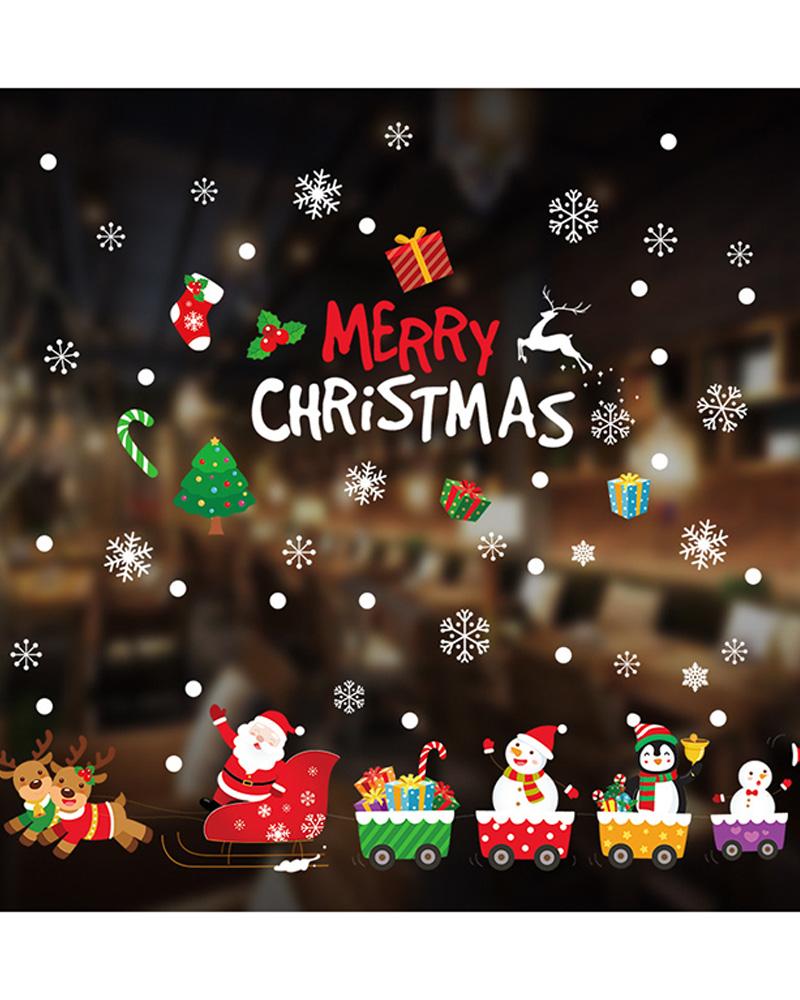

1Sheet Christmas Window Sticker, Style7