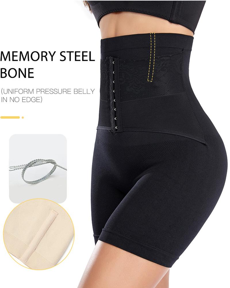 

Seamless Butt Lifting Tummy Control Shapewear Underwear, Black