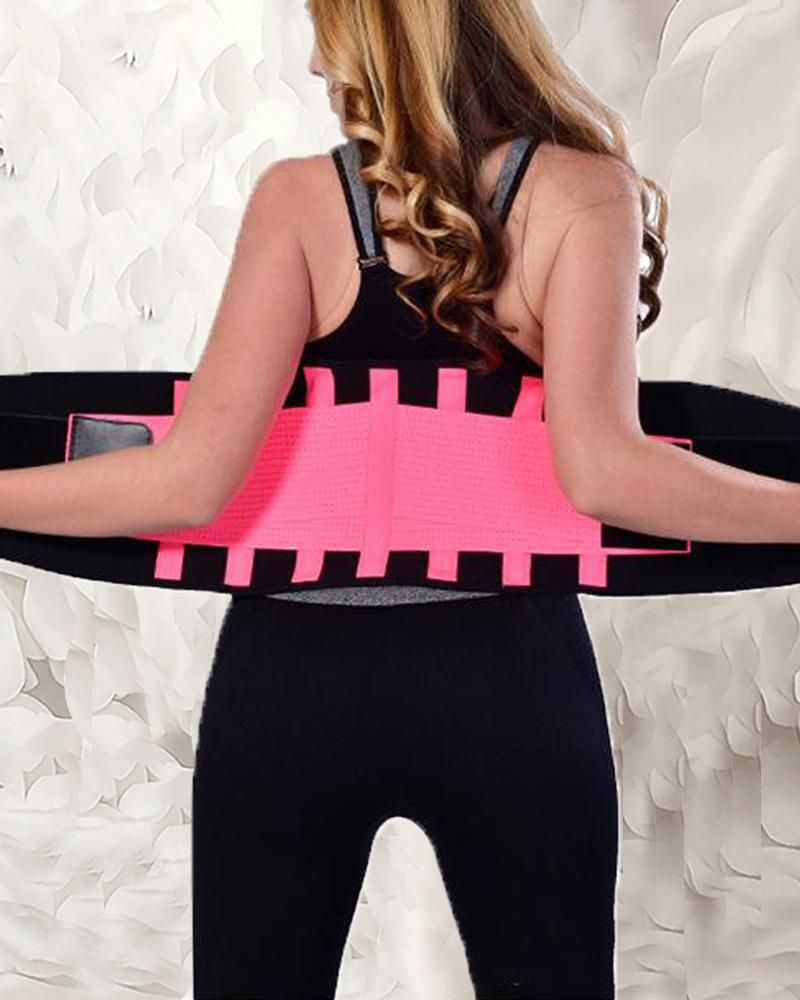 

Waist Trainer Belt, Pink