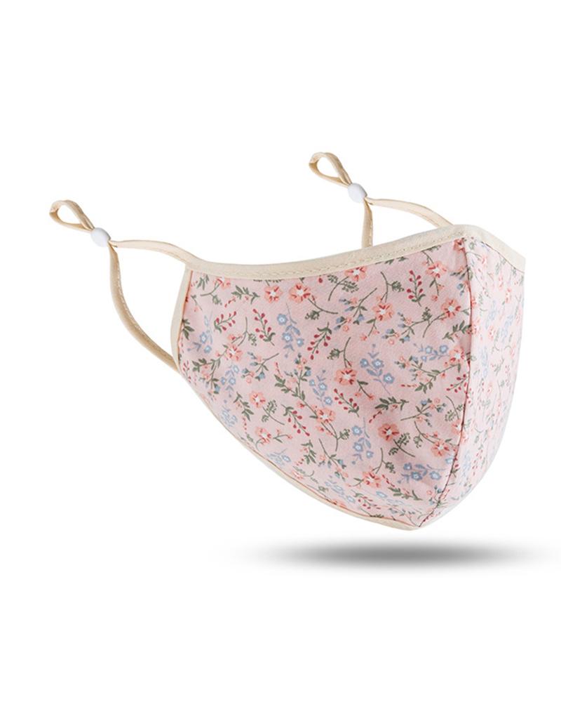 

Ditsy Floral Print Breathable Face Mask, Style7