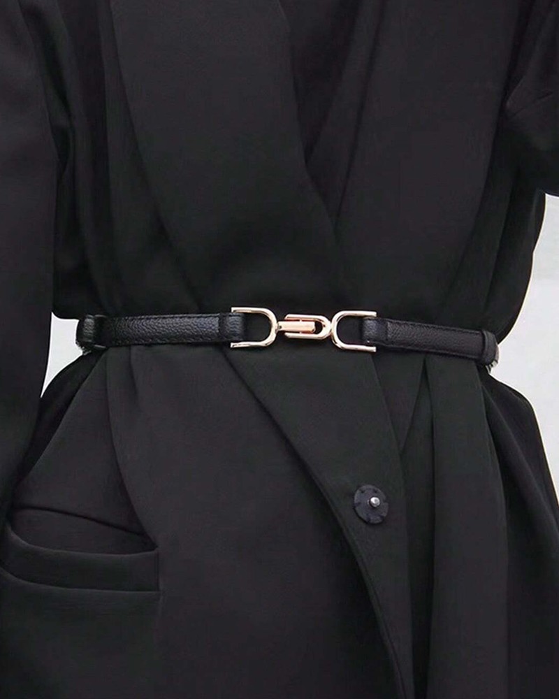 thin waist belt for dress
