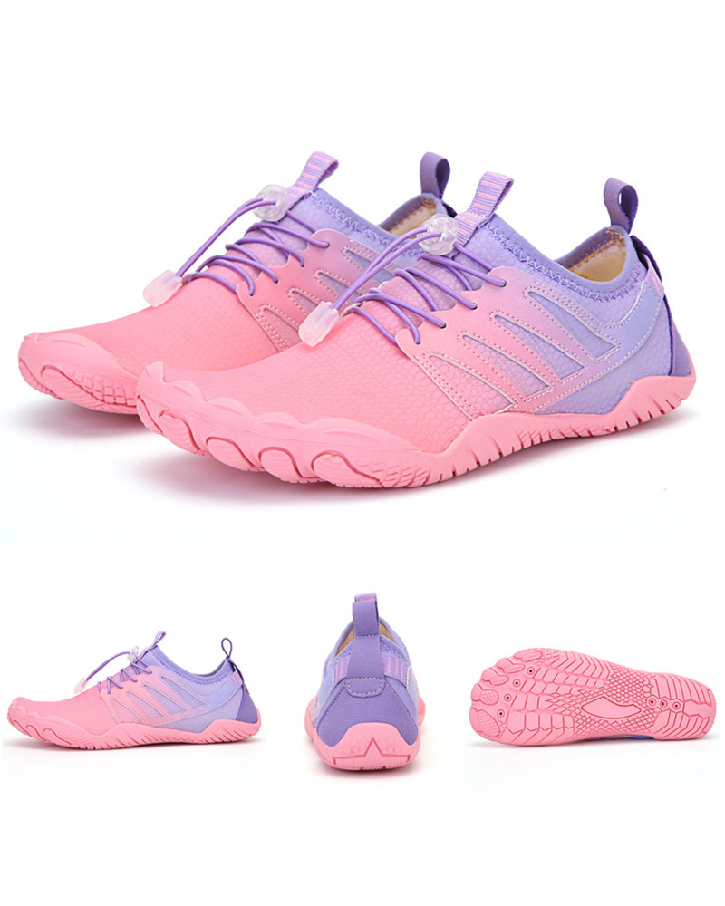 

Ombre Lace-up Swim Water Beach Sneakers, Style2