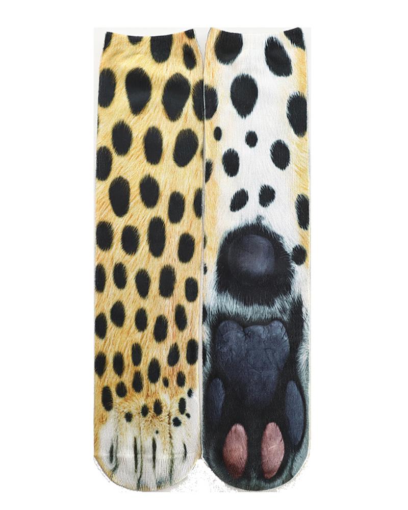 

Flurry 3D Animal Paw Socks, Style3