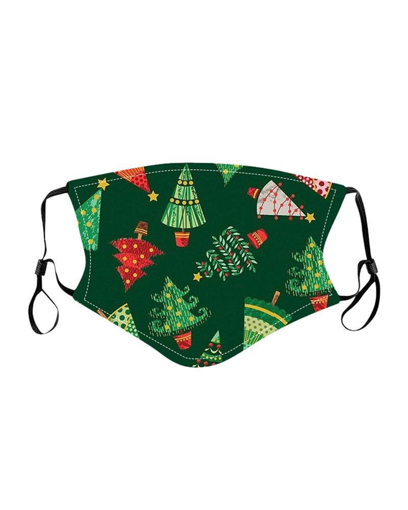 

Christmas Mixed Print PM2.5 Filter Breathable Face Mask For Child, Style3