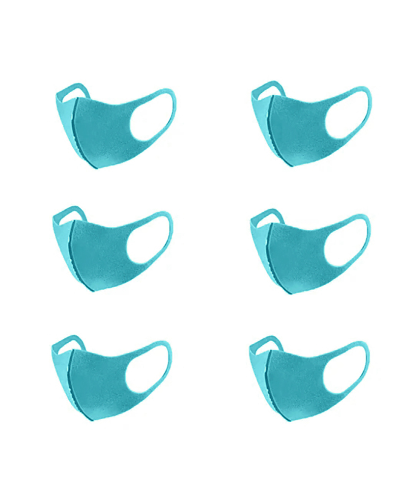 

Breathable Windproof Ear Loop Mouth Mask Washable And Reusable, Blue