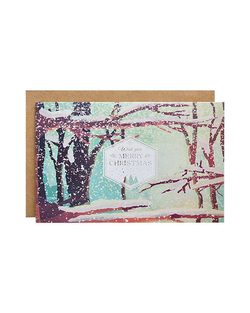 

Christmas Greeting Card With Envelope, Style6