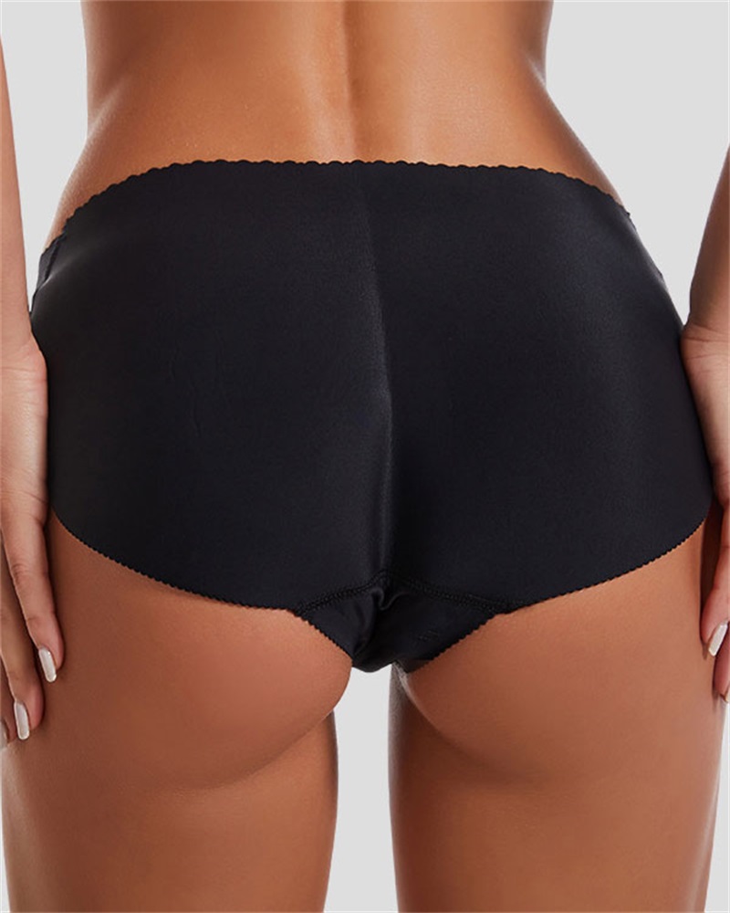 

Seamless Butt Lift Shapewear Hip Padded Panty Underwear Body Shaper, Black