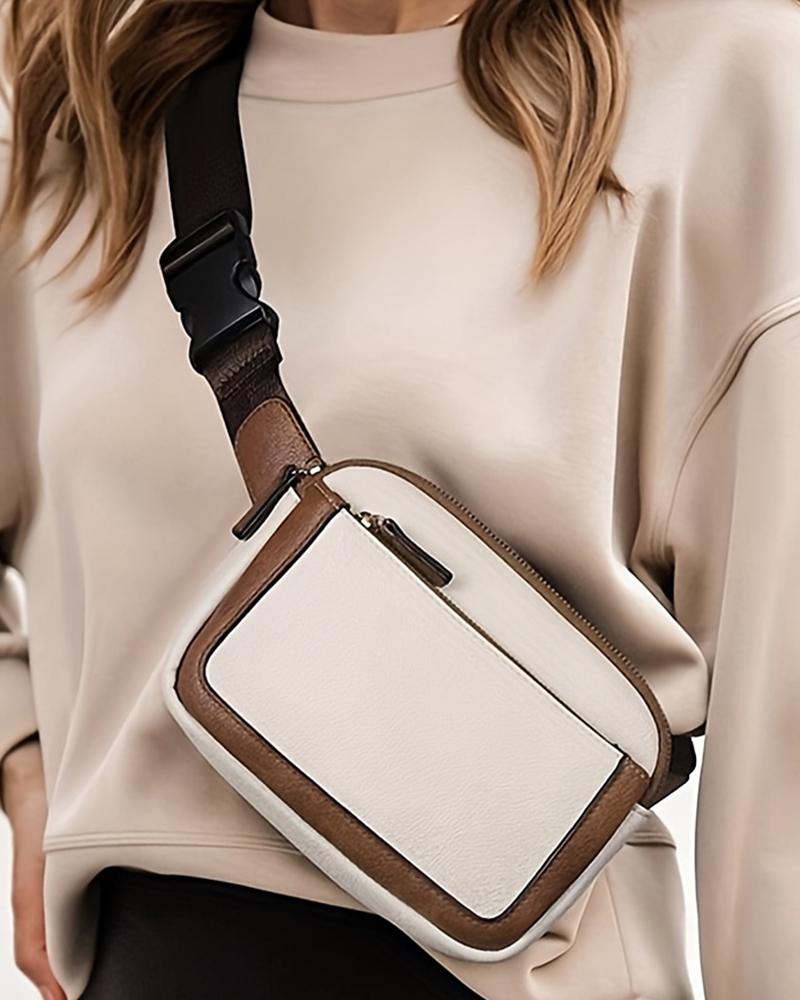 

Mini Crossbody Bag Adjustable Strap Fanny Pack, Style3