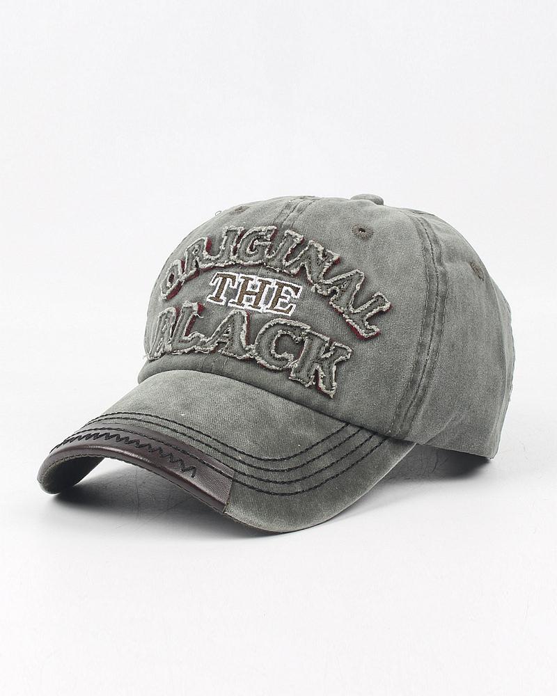 

Letter Patch Baseball Cap, Style4