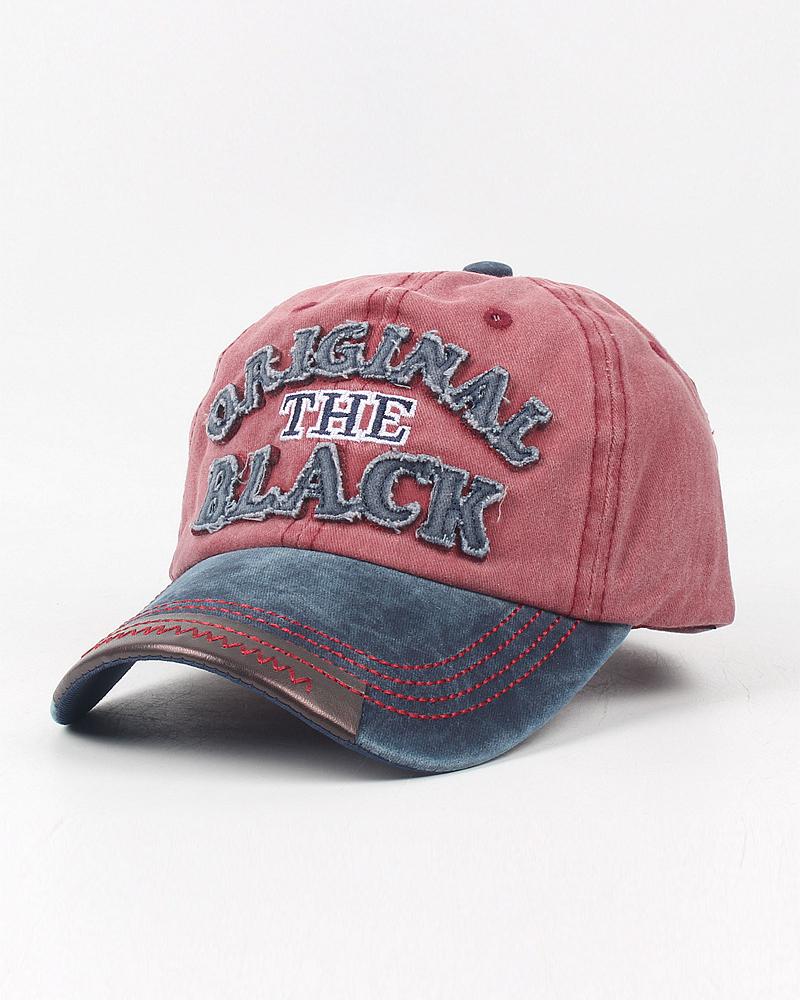 

Letter Patch Baseball Cap, Style3