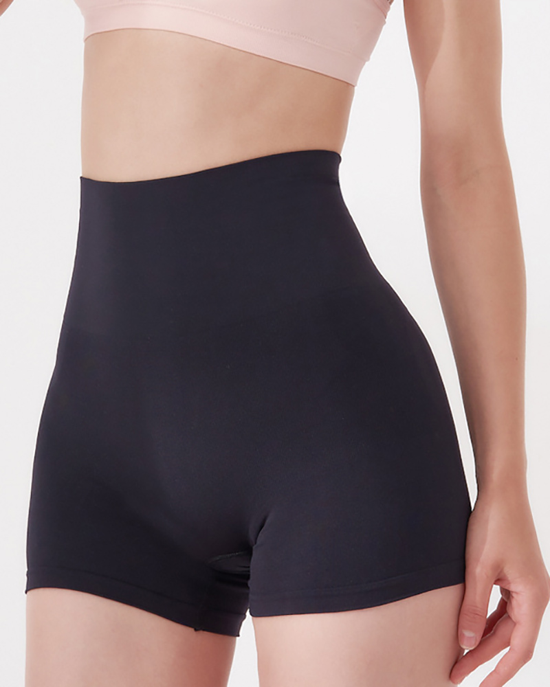 

Seamless High Waist Tummy Control Shapewear, Black