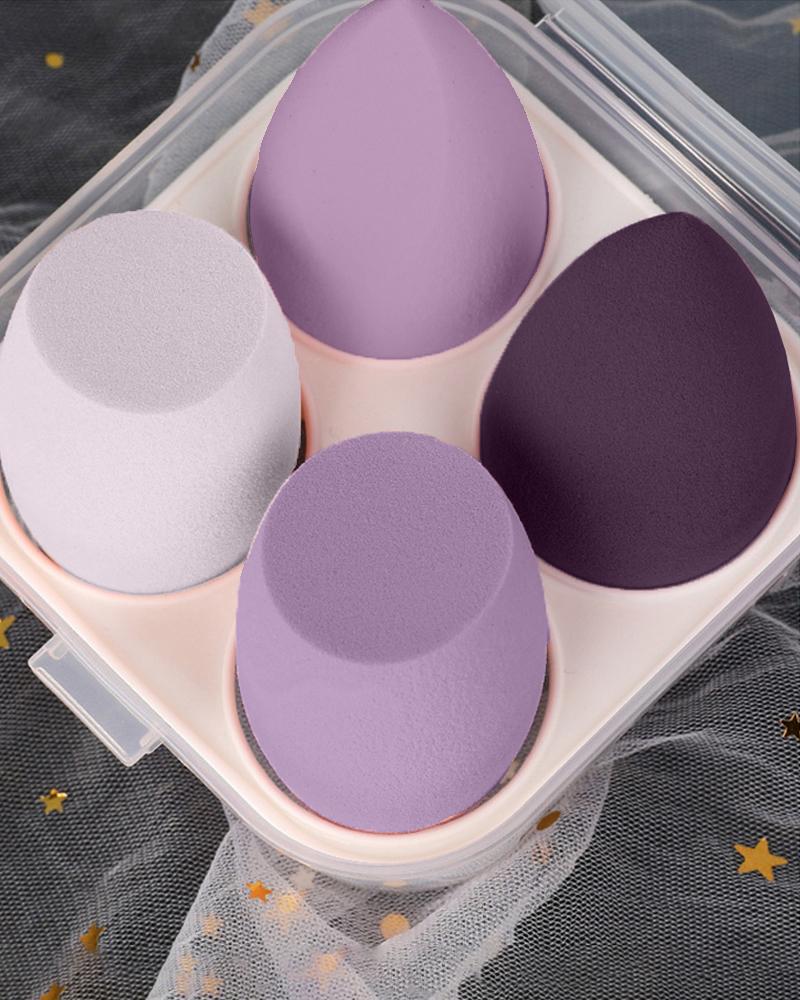 

Set Water-drop / Pear Makeup Sponge, Purple