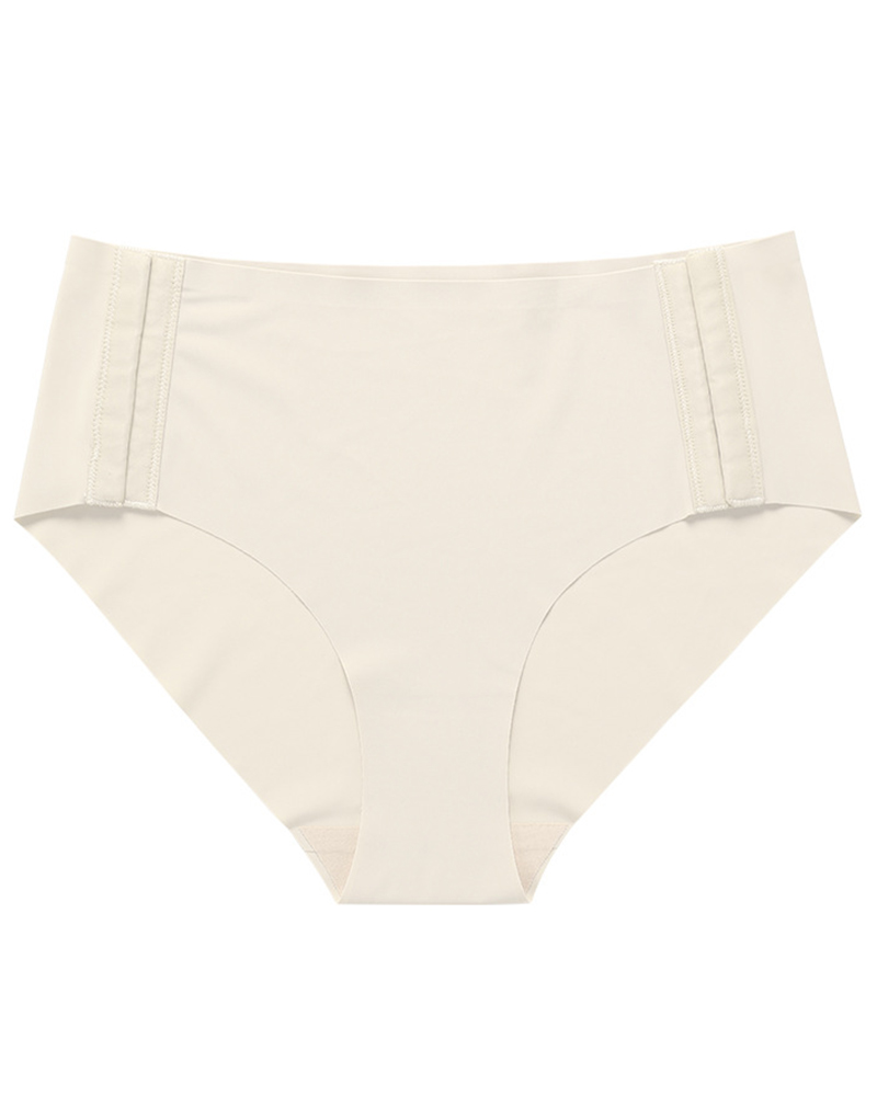 

Side Hook Seamless Breathable Panty, Beige