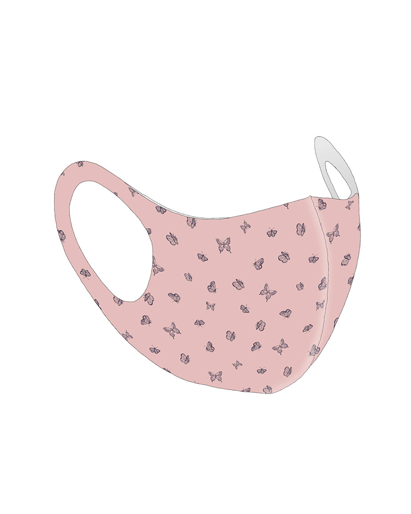 

Checkerboard / Butterfly / Plaid Print Earloop Face Mask For Adults, Style5