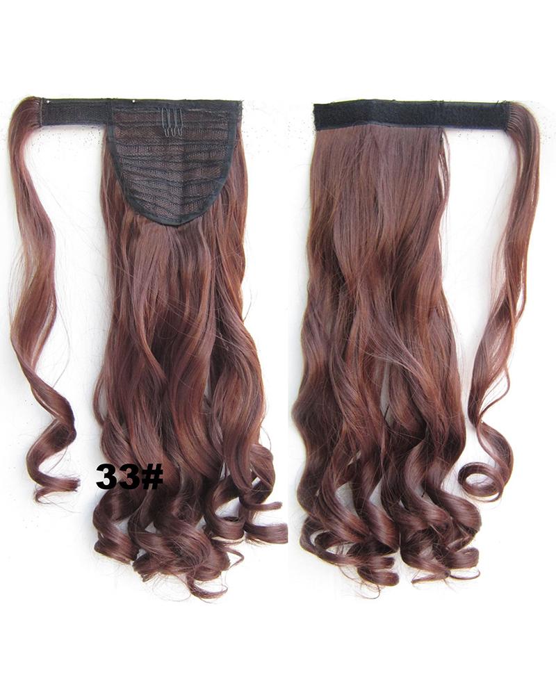 

Curly Long Ponytail Clip Hair Extensions Ponytail Hair Piece, Style22