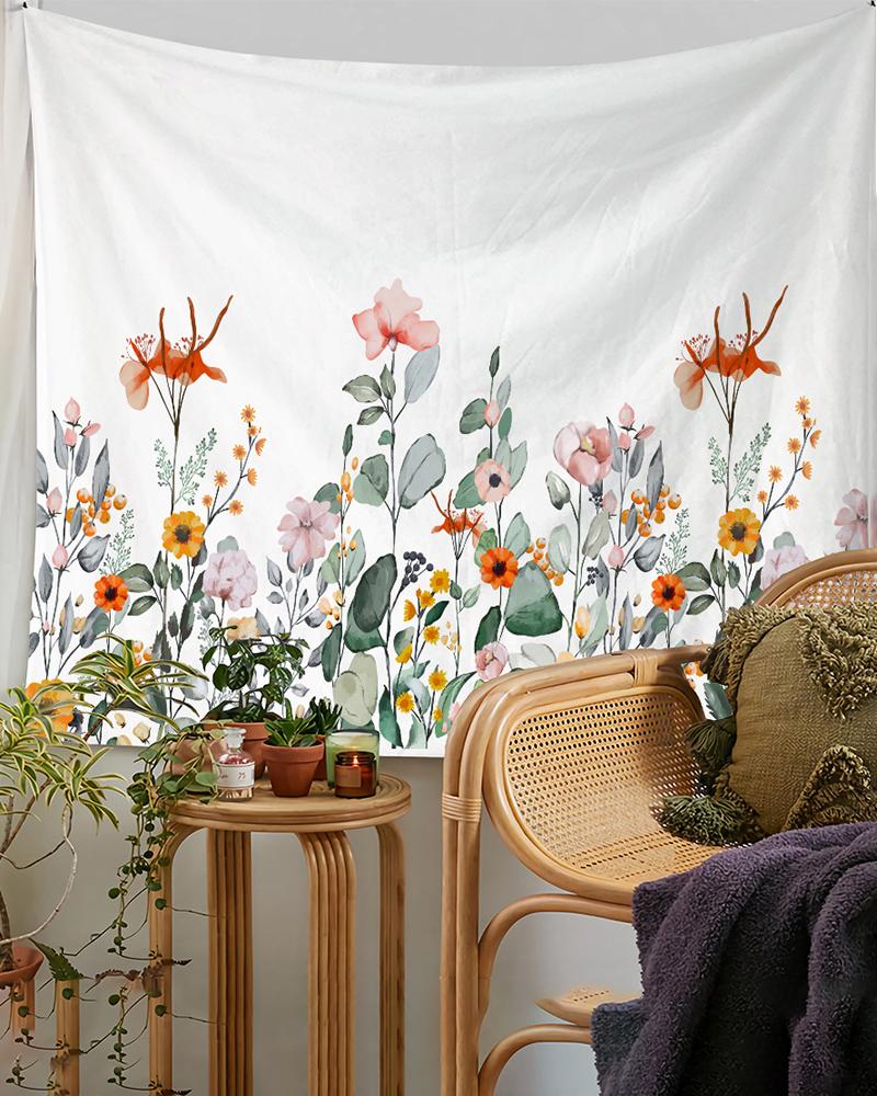 

Floral Print Tapestry, Style2