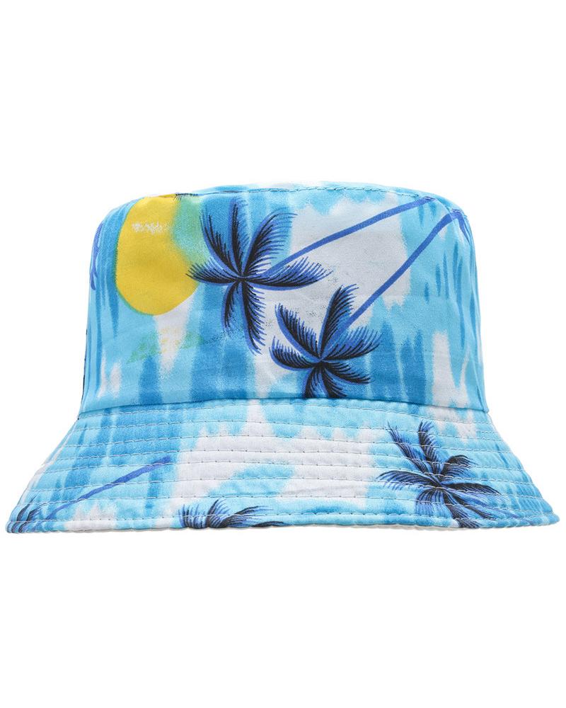 

Wide Brim Sun Bucket Hat, Blue
