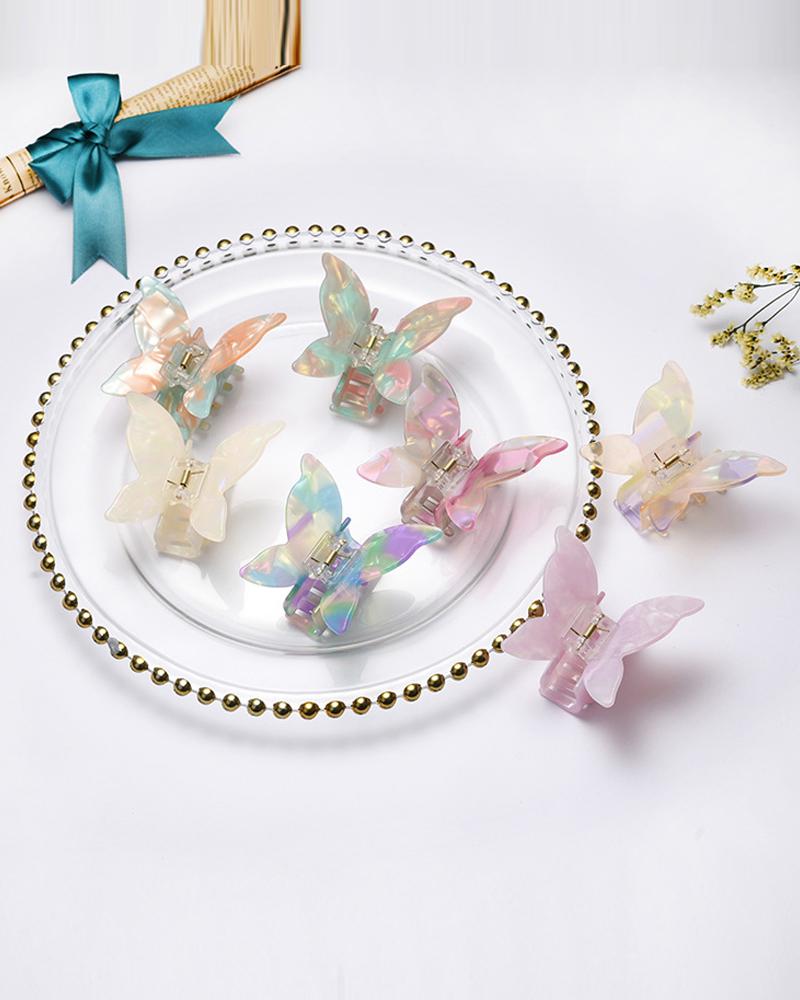 

1pc Ombre Butterfly Shaped Hair Claw, Style1